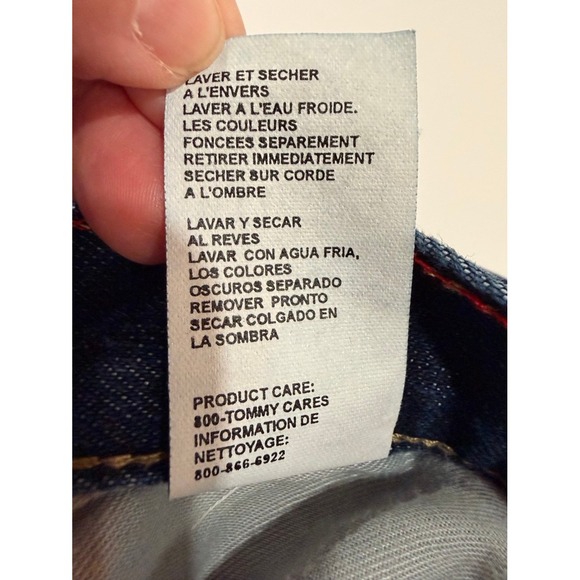 Tommy Hilfiger Womens Low Rise Bootcut Jeans Medium Wash Size 14 - Picture 12 of 14